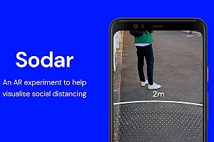 谷歌最新Sodar工具,可显示2米的社交距离