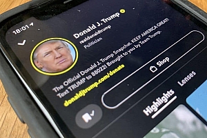 美国社交应用Snapchat宣布停止推广特朗普的内容