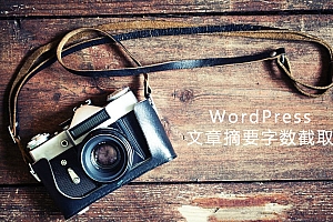 WordPress 截取摘要内容和控制标题字数方法