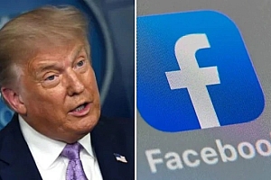 Facebook删除特朗普 孩子对新冠状病毒“免疫” 视频