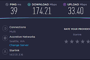 国外媒体:Starlink卫星宽带网络速度达160Mbps,比95%的美国宽带更快