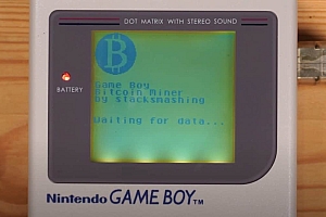 Game Boy改装挖矿机,一个比特币需挖数百万年