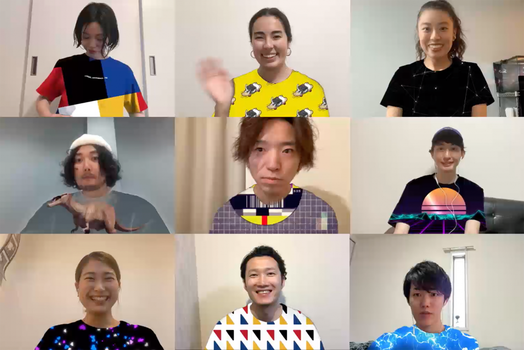 日本ZOZOTOWN推出绿幕T恤可在视频会议中随意更换上衣图案