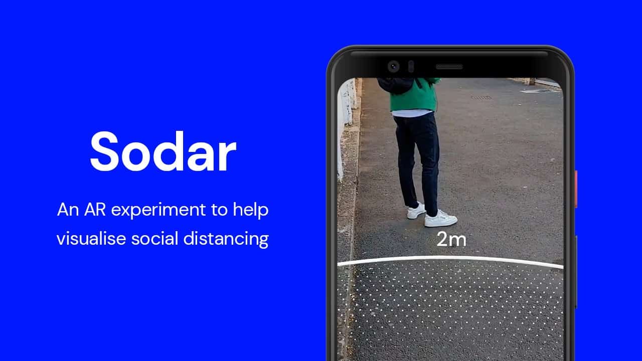 谷歌最新Sodar工具，可显示2米的社交距离