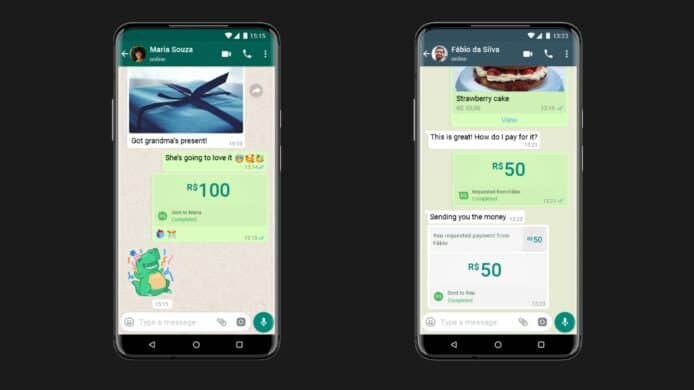 WhatsApp在巴西推出电子支付功能