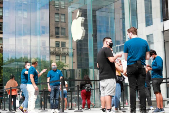 疫情原因苹果再次关闭美国11家Apple Store