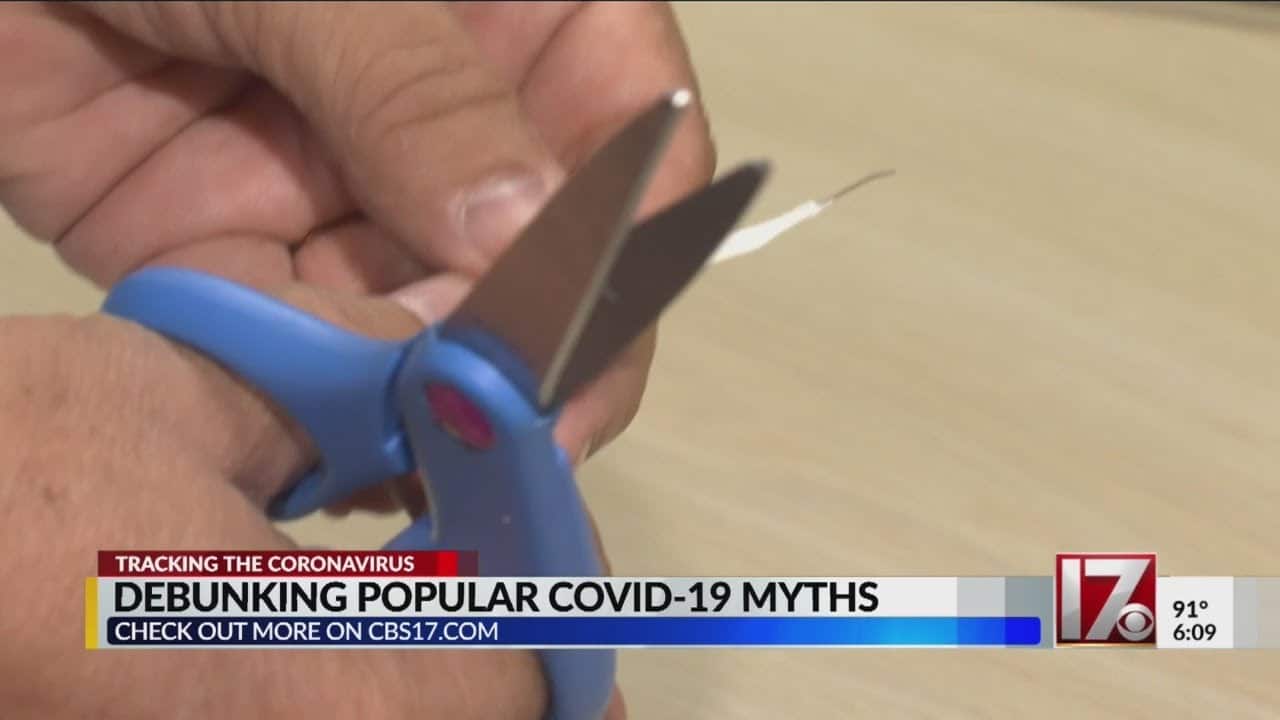 美网民谣传口罩鼻梁铁线为5G天线