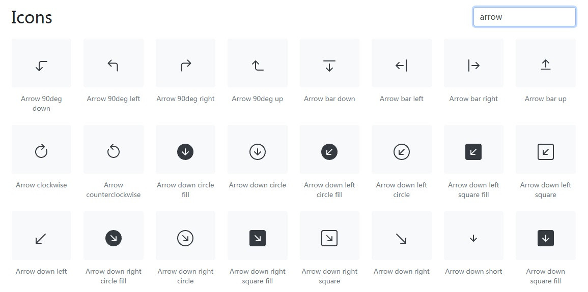 Bootstrap开源了首套SVG图标库Bootstrap Icons
