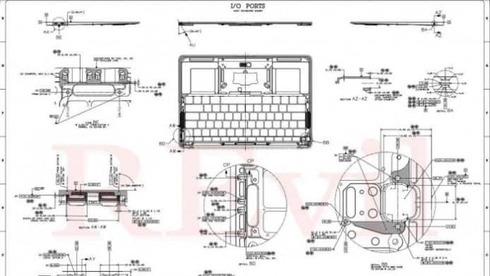 网传苹果MacBook Pro 2021设计图纸被盗